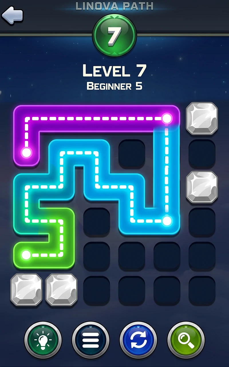 A tighter route puzzle in Linova Path